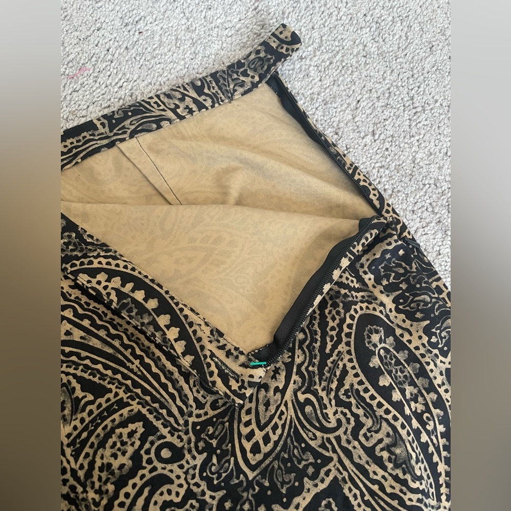 Lauren Ralph Lauren paisley print trousers new without tag - Picture 4 of 8